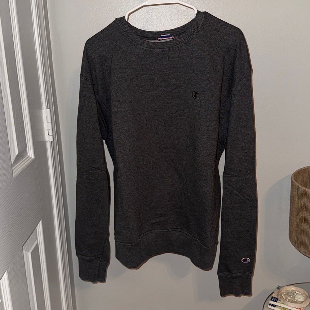 Champion Dark Gray Crewneck Sweatshirt
